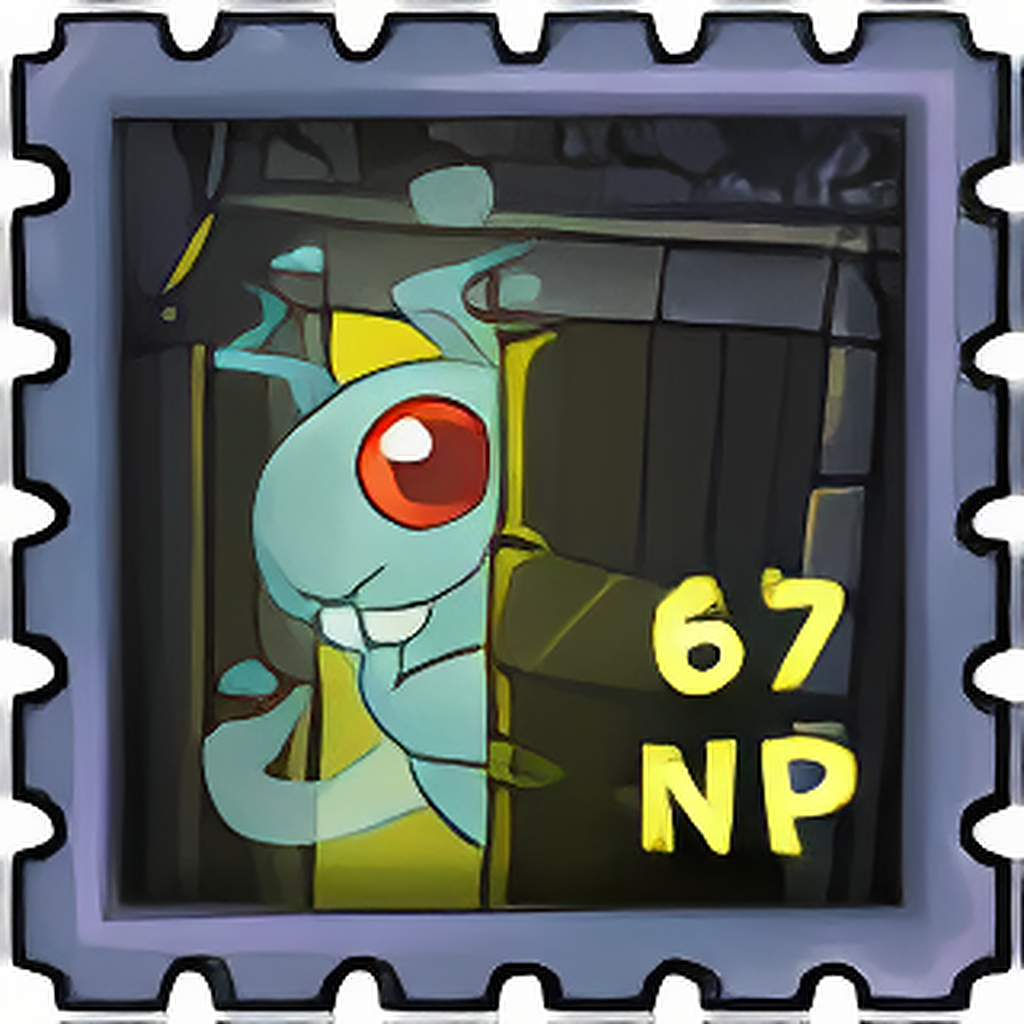 Grave Danger Petpet Stamp