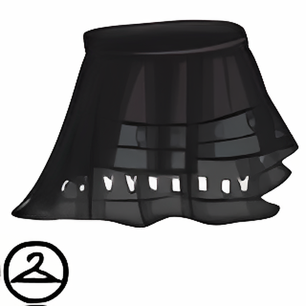 Black Hearts Skirt