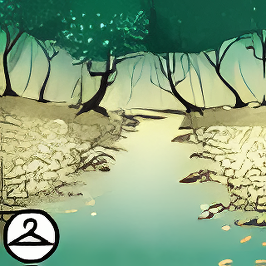 Dyeworks Dark Green: Rainy Spring Day Background