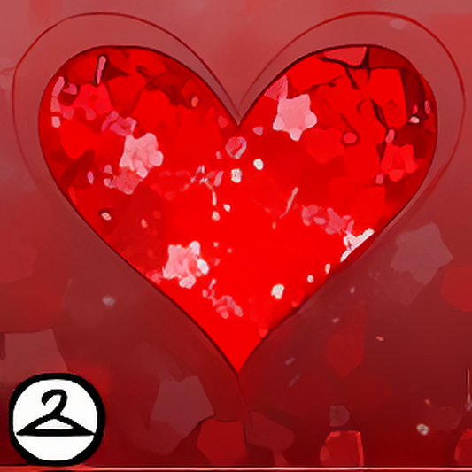 Delicate Valentine Heart Background