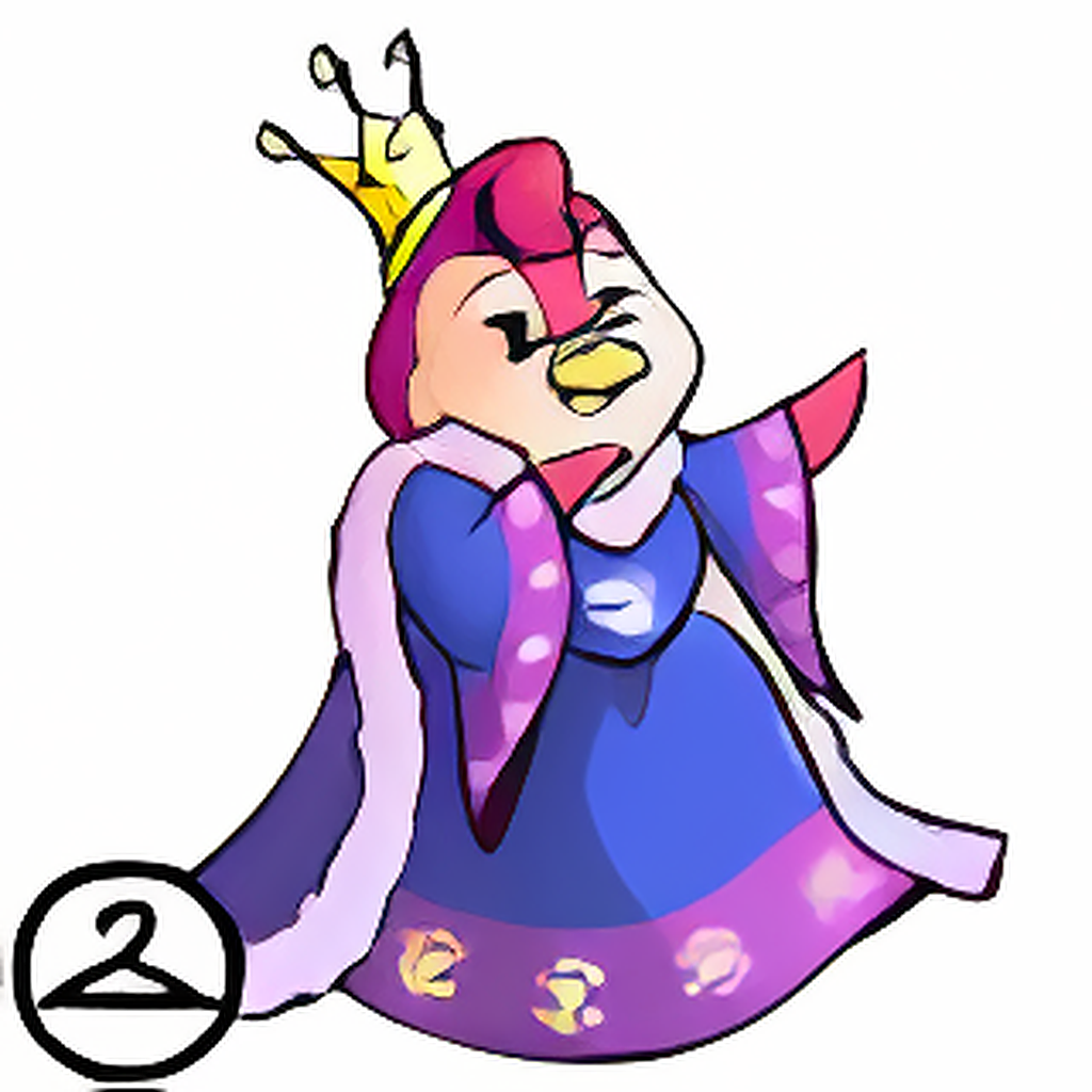 Prismatic Dawn: Nostalgic Royalgirl Bruce