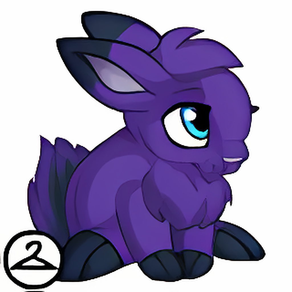 Dyeworks Void Black: Sitting Snowbunny Friend