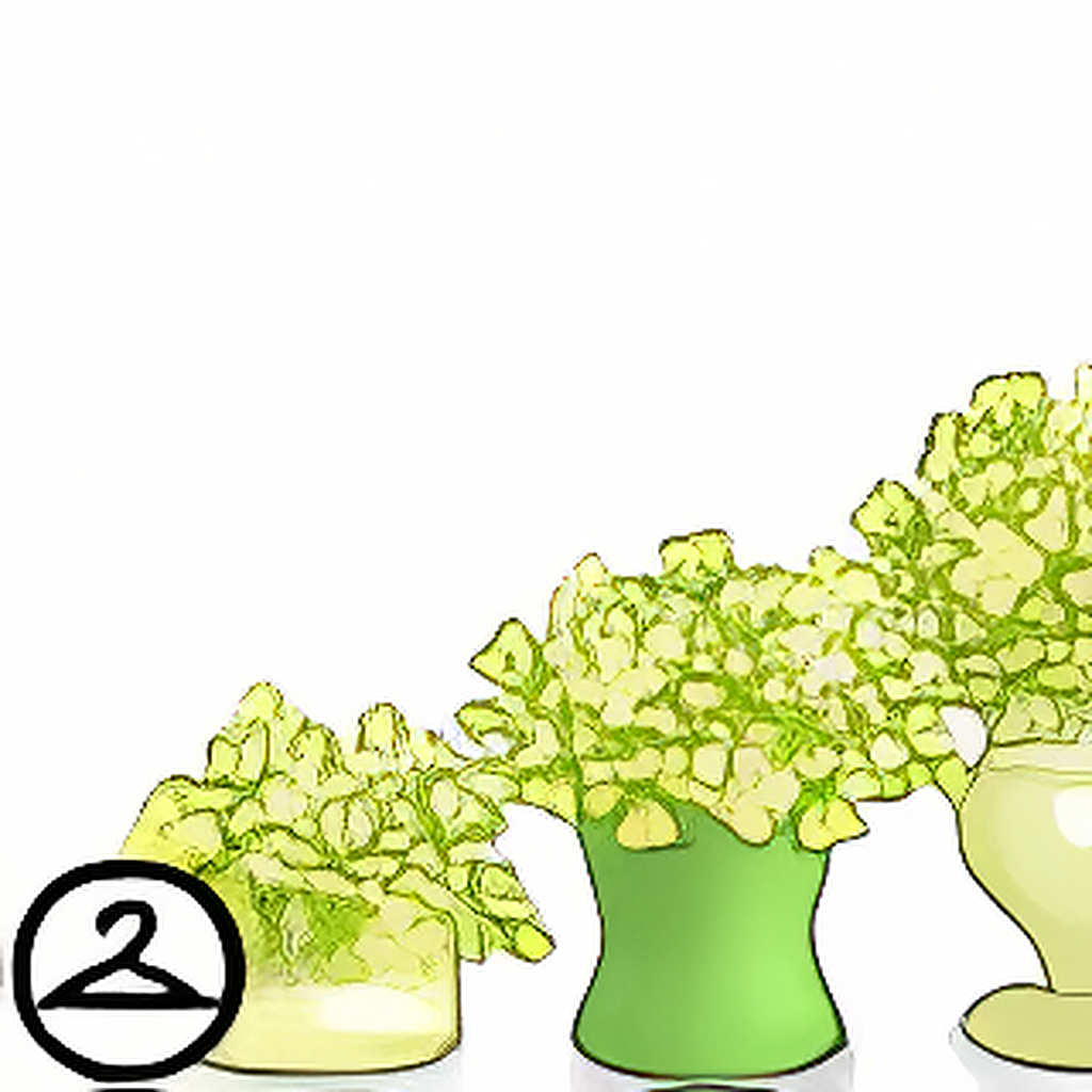 Decorative Green Vases