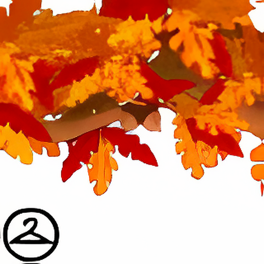 Autumn Leaf and Nut Garland