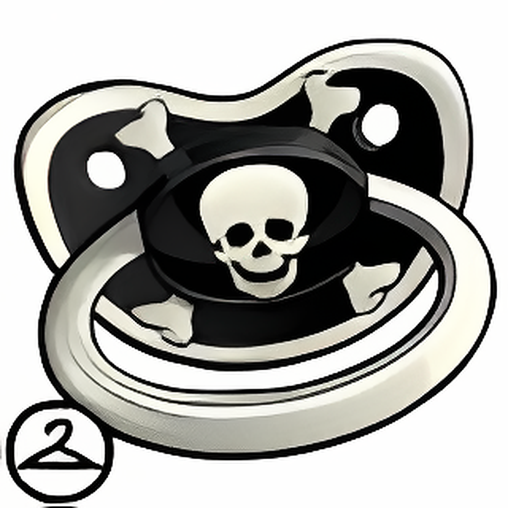 Gothic Baby Binky
