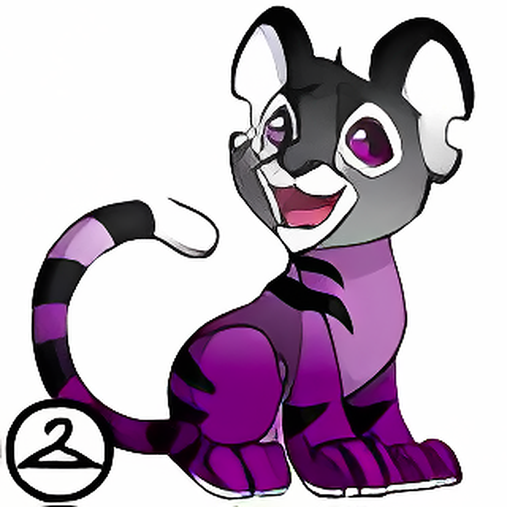 Prismatic Asexual: Adoring Rainbow Kougra