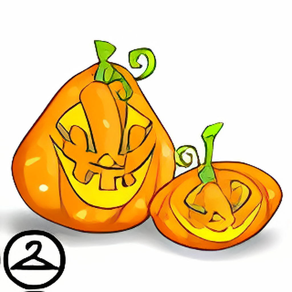 Sparkling Jack-o-Lantern