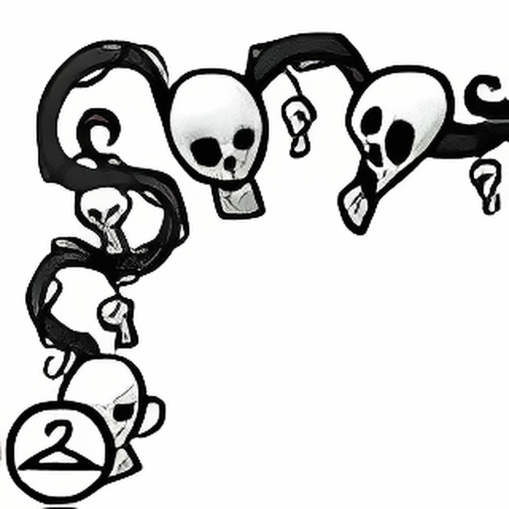 Skull String Lights