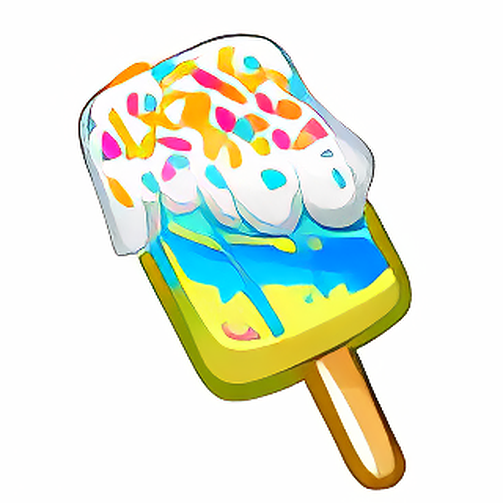 Confetti Ice Cream Pops
