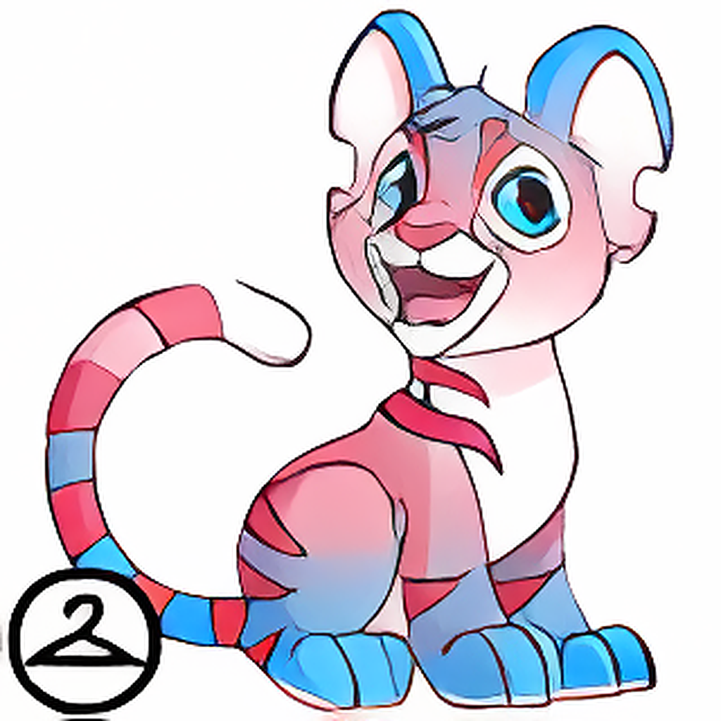 Prismatic Transgender: Adoring Rainbow Kougra