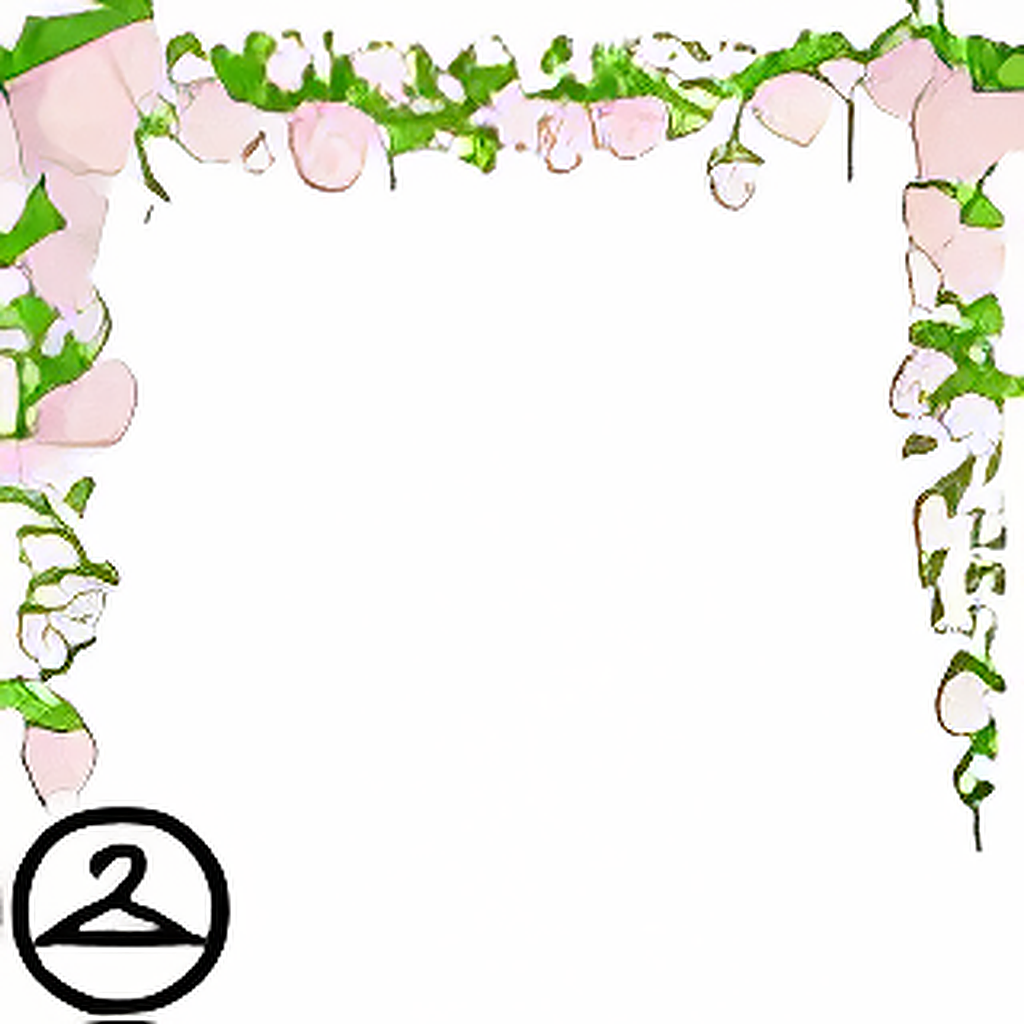 Dyeworks White: Strawberry Vine Garland