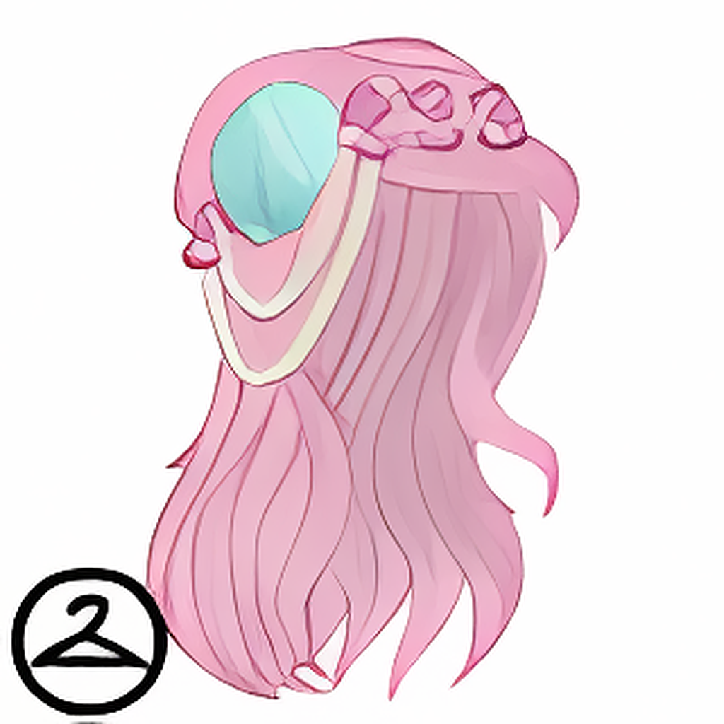 Dyeworks Pink: Water Faerie Wig