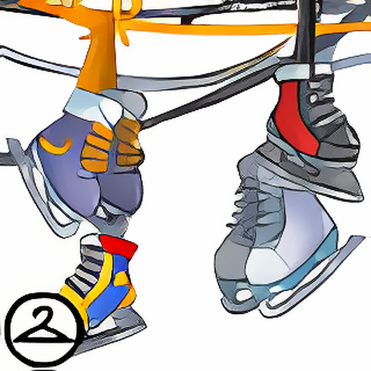 Ice Skates Garland