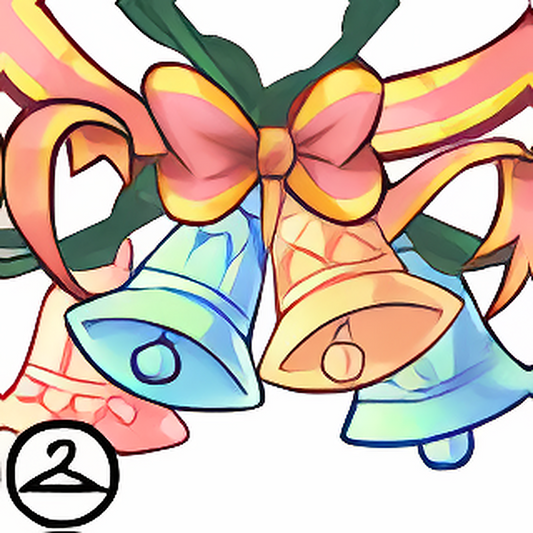 Iridescent Bells Garland