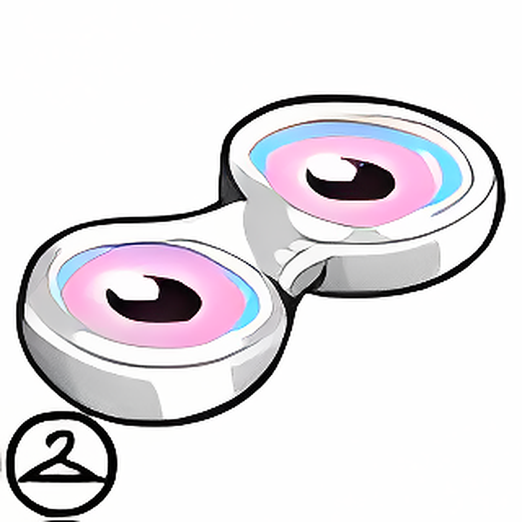 Dyeworks Pink: Holiday Light Contacts