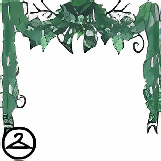 Dyeworks Green: Dreary Holiday Garland