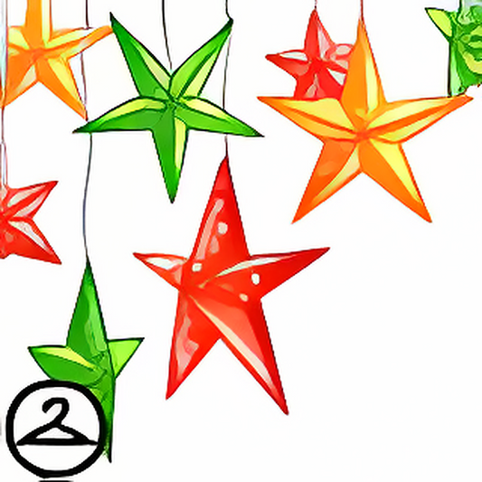 Paper Stars Garland