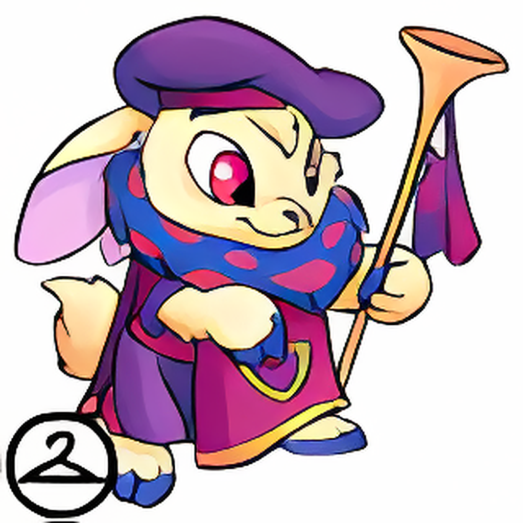 Prismatic Dawn: Nostalgic Royalboy Cybunny