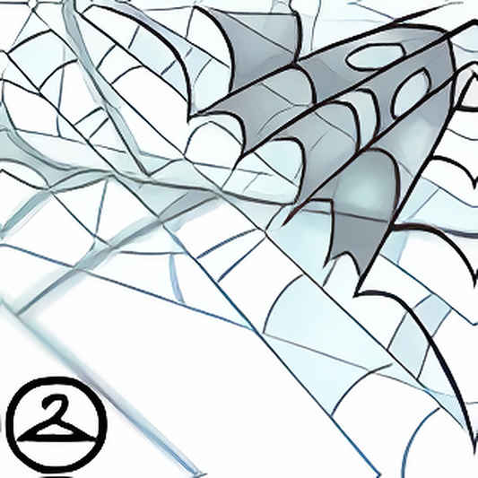 Ghostly Cobweb Garland