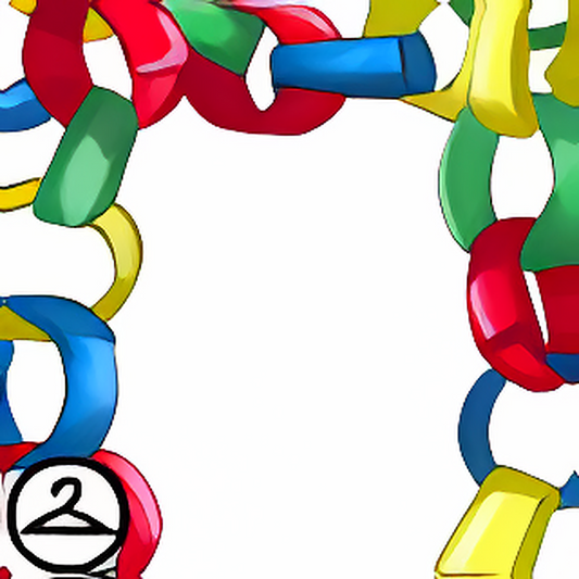 Construction Paper Chain Garland