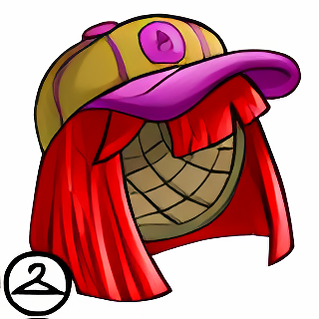 Camp Wannamakeagame Cap and Wig