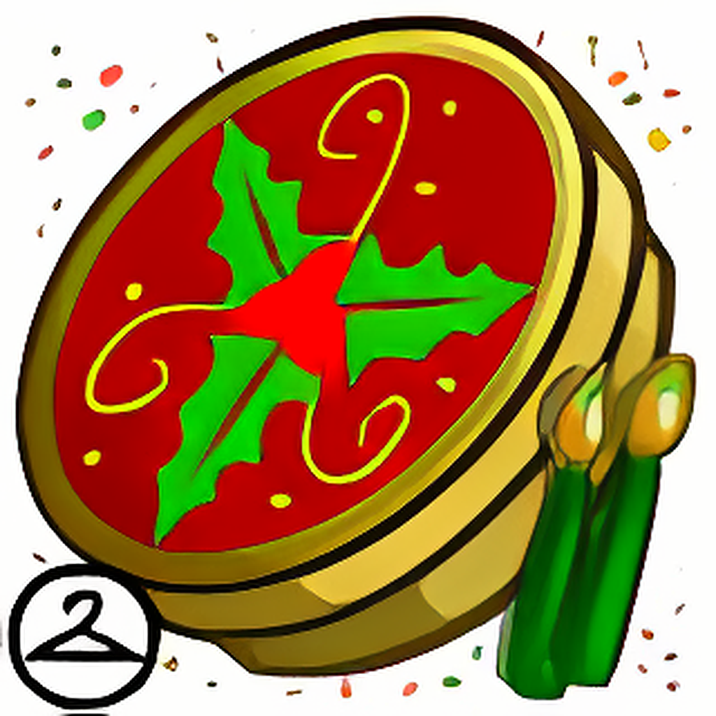 Festive Holly Princess Facepaint