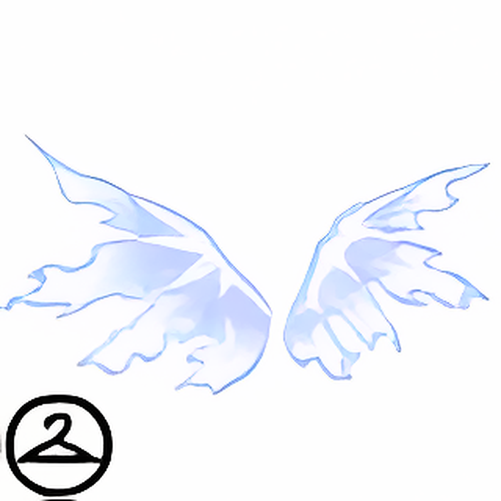Baby Snow Angel Wings