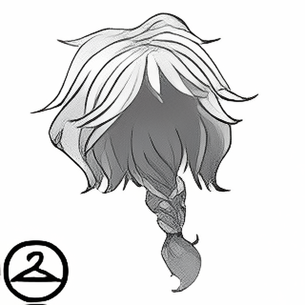 MME31-S4b: Grey Side Braid Wig