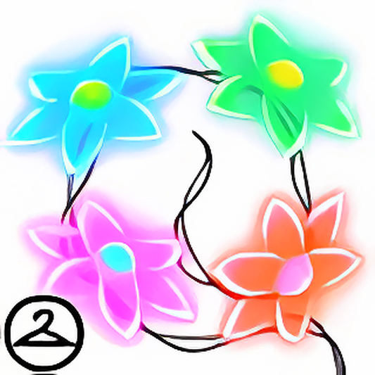 Highlighted Flower Garland
