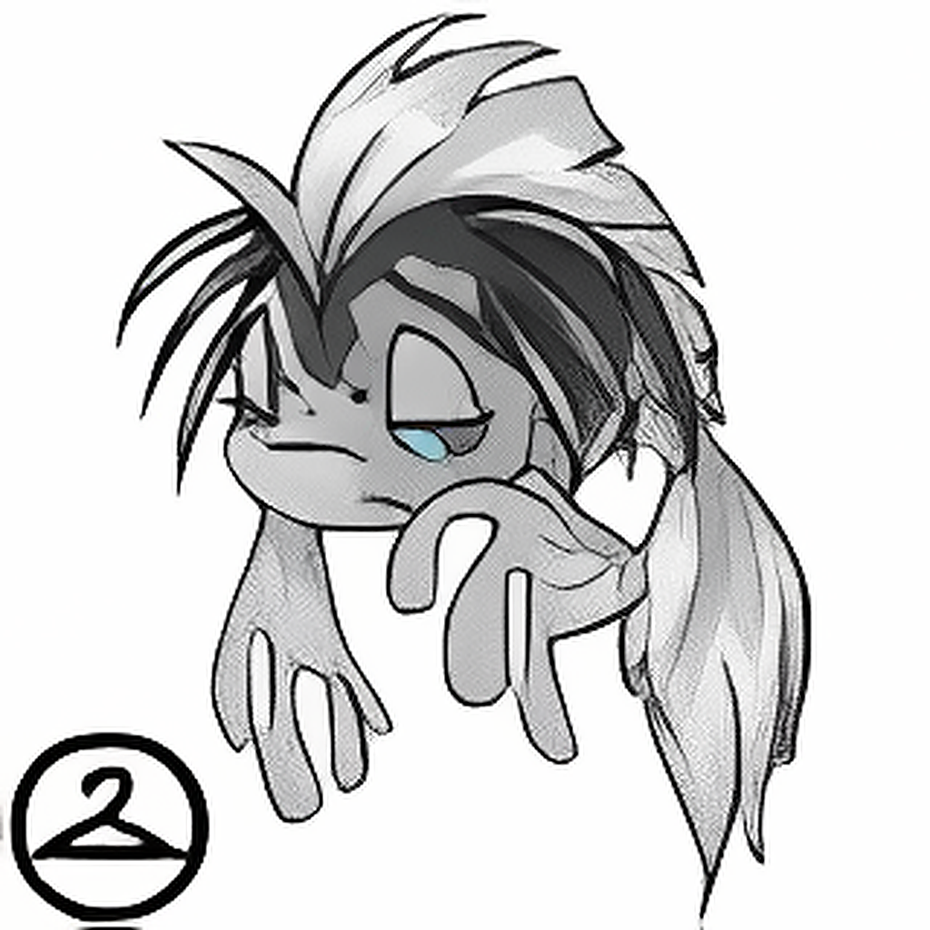 Somber Grey Koi