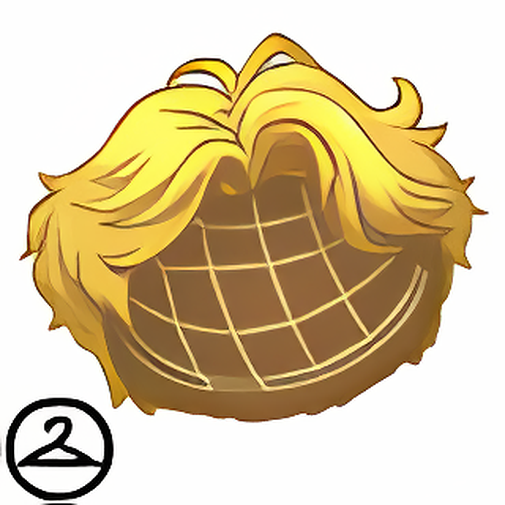 Essential Yellow Middle Part Wig