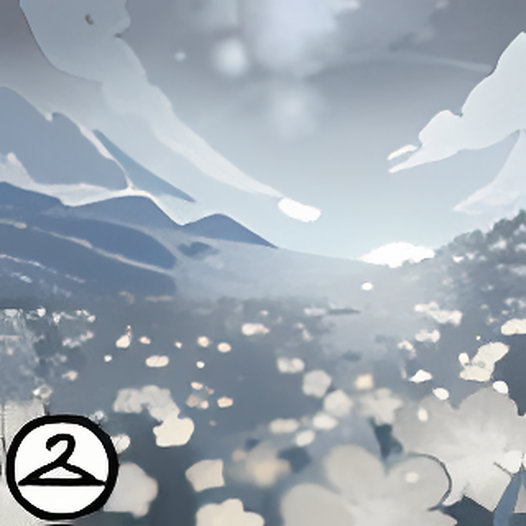 Dyeworks White: Ethereal Flower Field Background