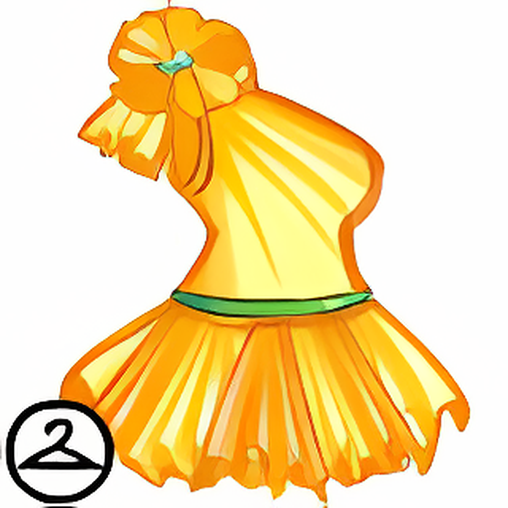 Tissue Paper Gem Dress