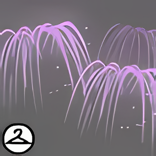Dyeworks Lavender: Waterfall Fireworks Effect