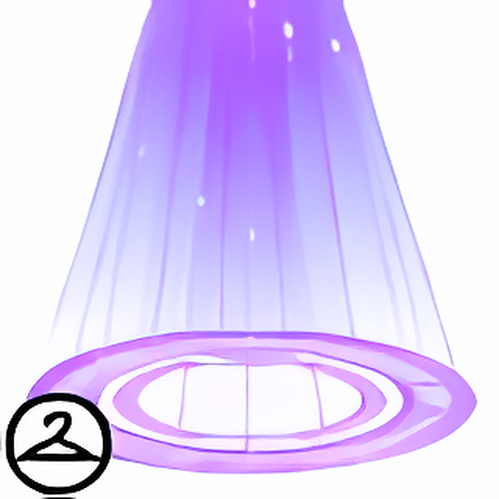 Dyeworks Purple: Ancient Star Portal Trinket