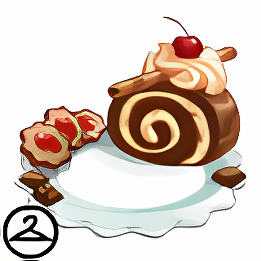 On A Plate of Desserts Trinket
