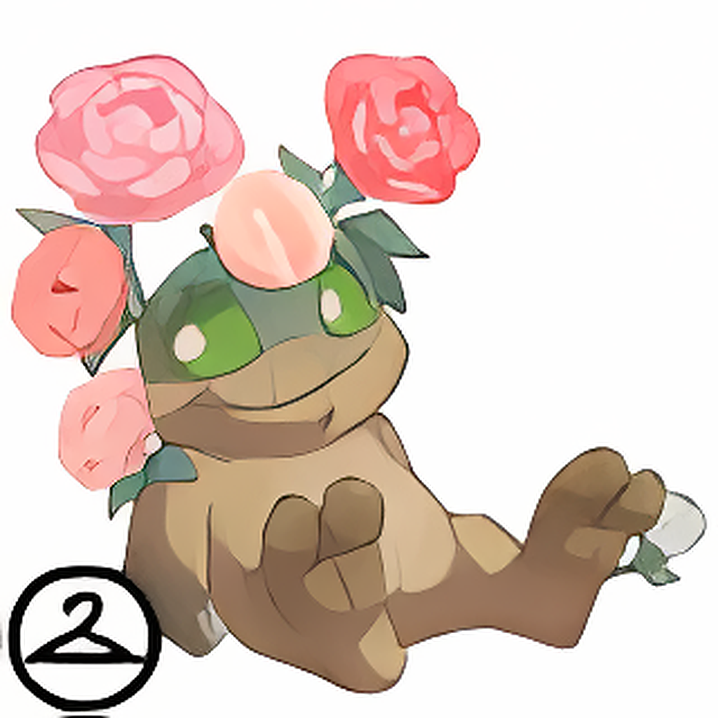 Prismatic Peony: Blooming Woodland Grundo