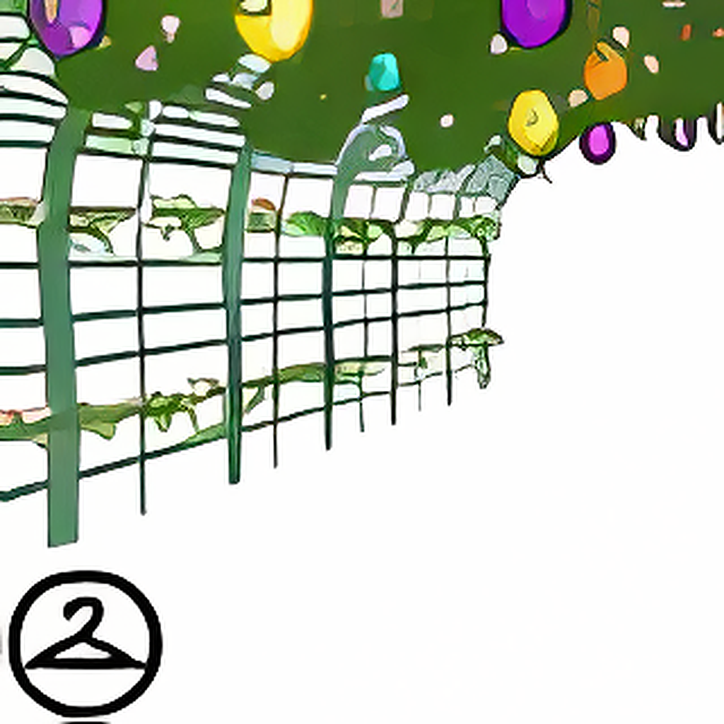 Hanging Neggs Trellis