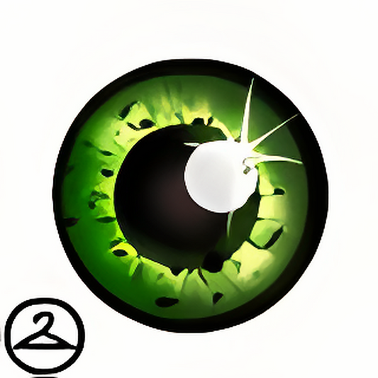 Dyeworks Green: Holiday Light Contacts