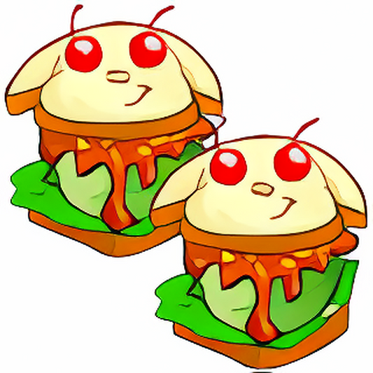 Kacheek Baby Cabbage Sandwiches