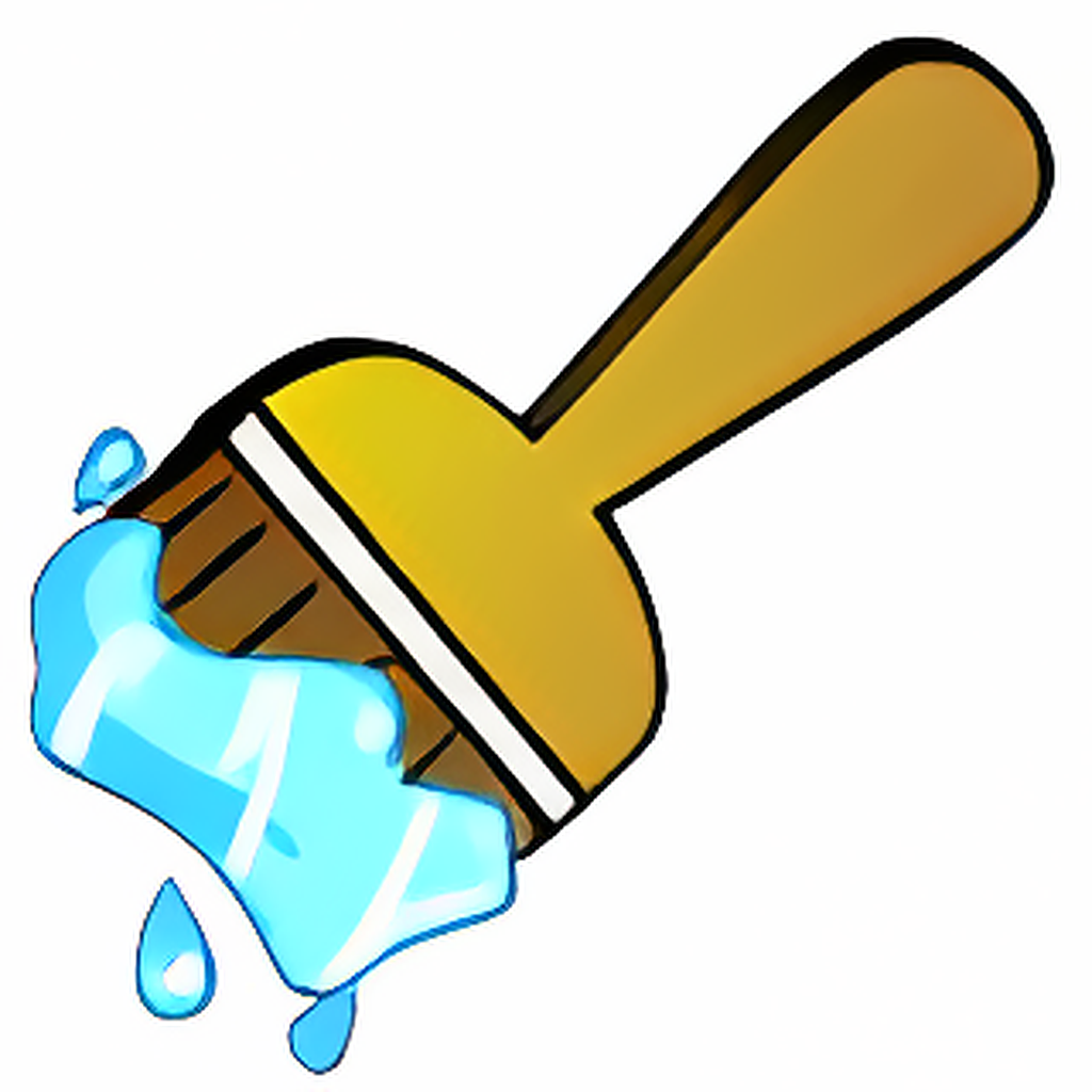 Glass Paint Brush