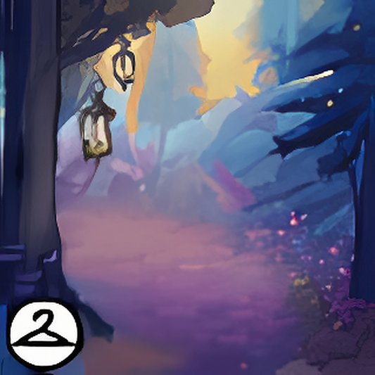 Dusk Glade Background