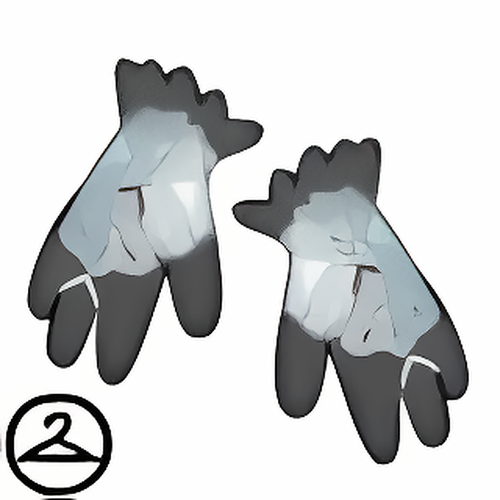 White Lace Faerie Gloves