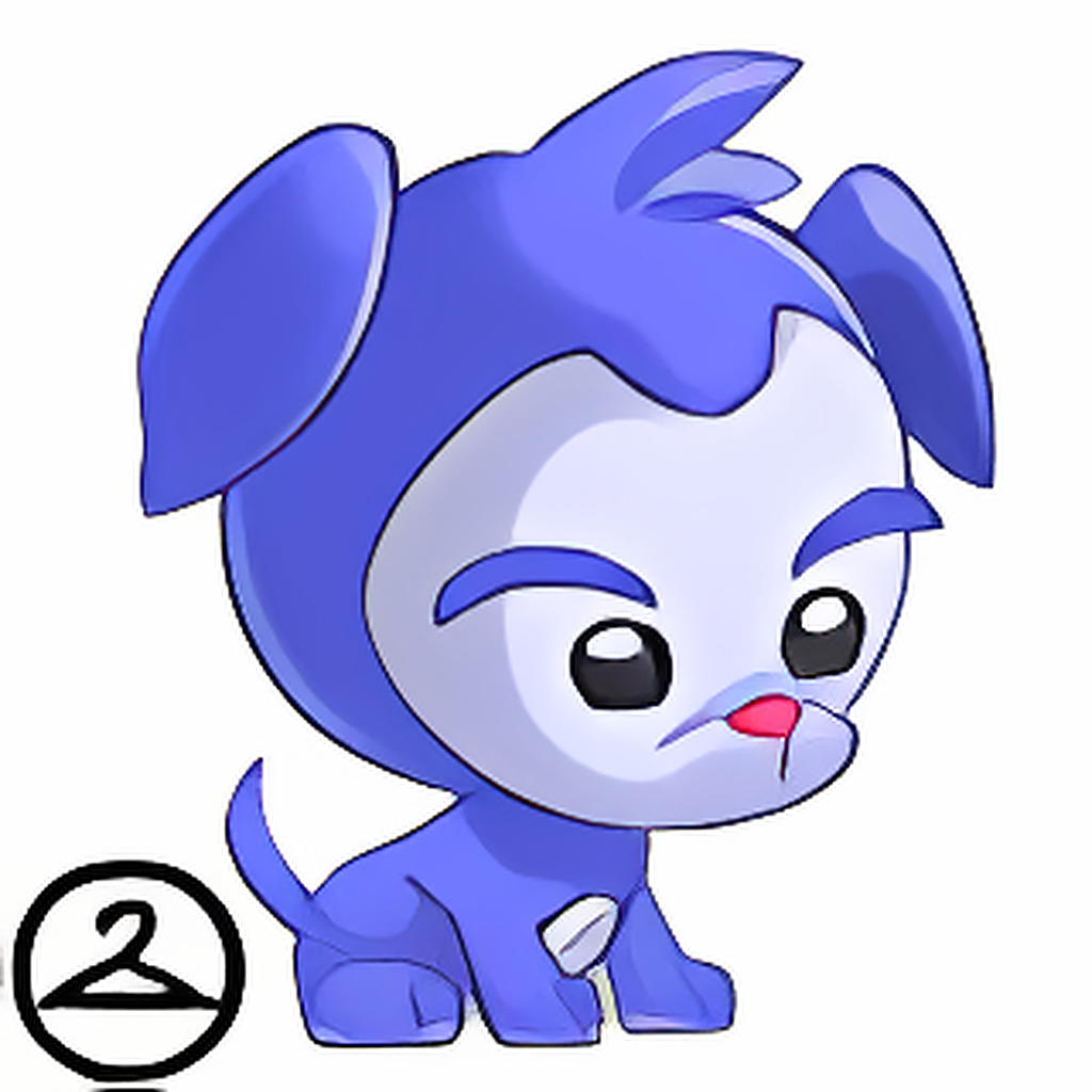 Giant Puppyblew Petpet Wearable
