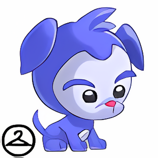 Giant Puppyblew Petpet Wearable