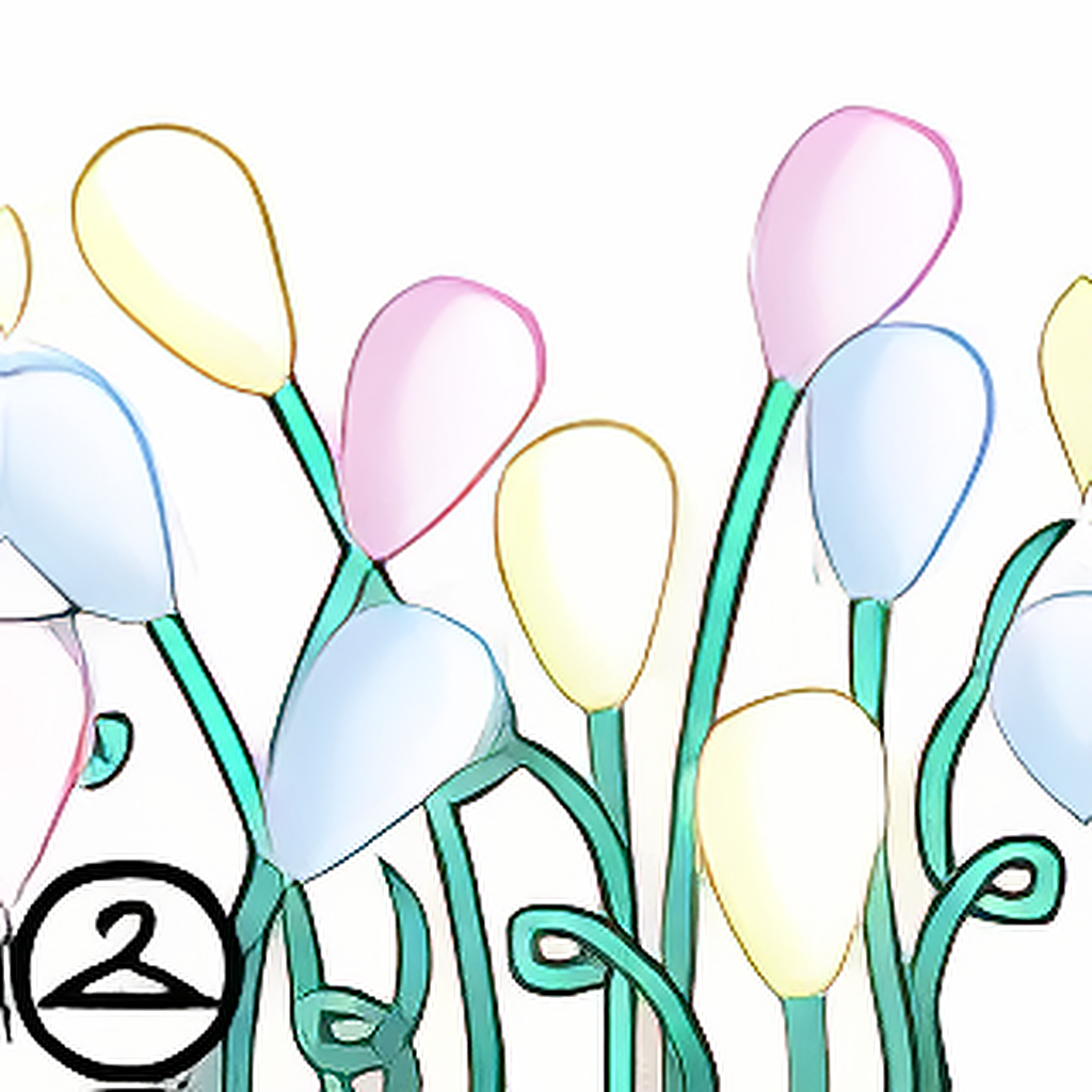 Cotton Swab Flowers