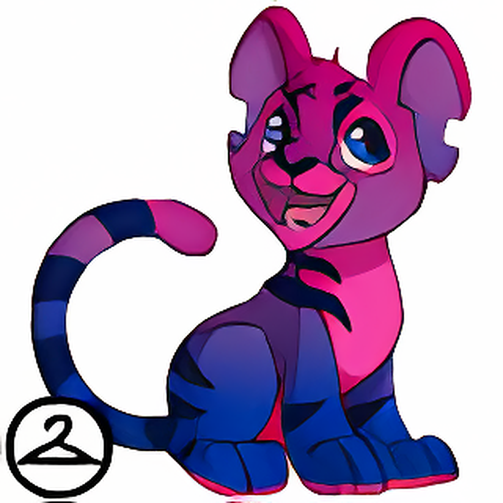 Prismatic Bisexual: Adoring Rainbow Kougra