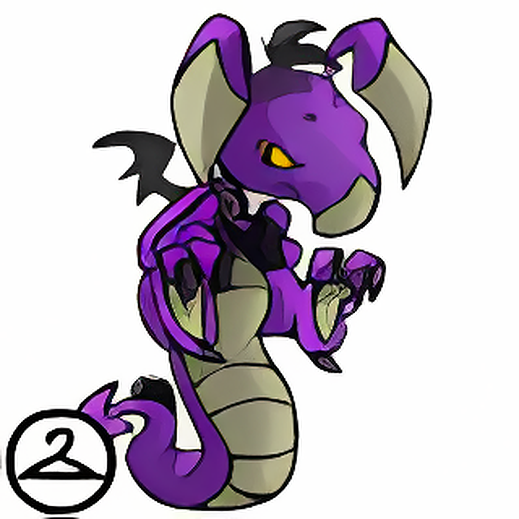 Prismatic Amethyst: Nostalgic Darigan Blumaroo