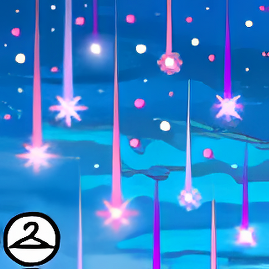 Dyeworks Blue: Raining Stars Effect