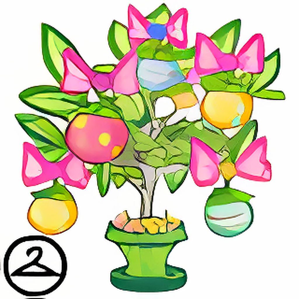 Potted Easter Negg Tree